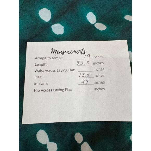 Busayo Collective Green & White Tie-Back Sleeveless Cropped Jumpsuit – Size 6 - Picture 8 of 9